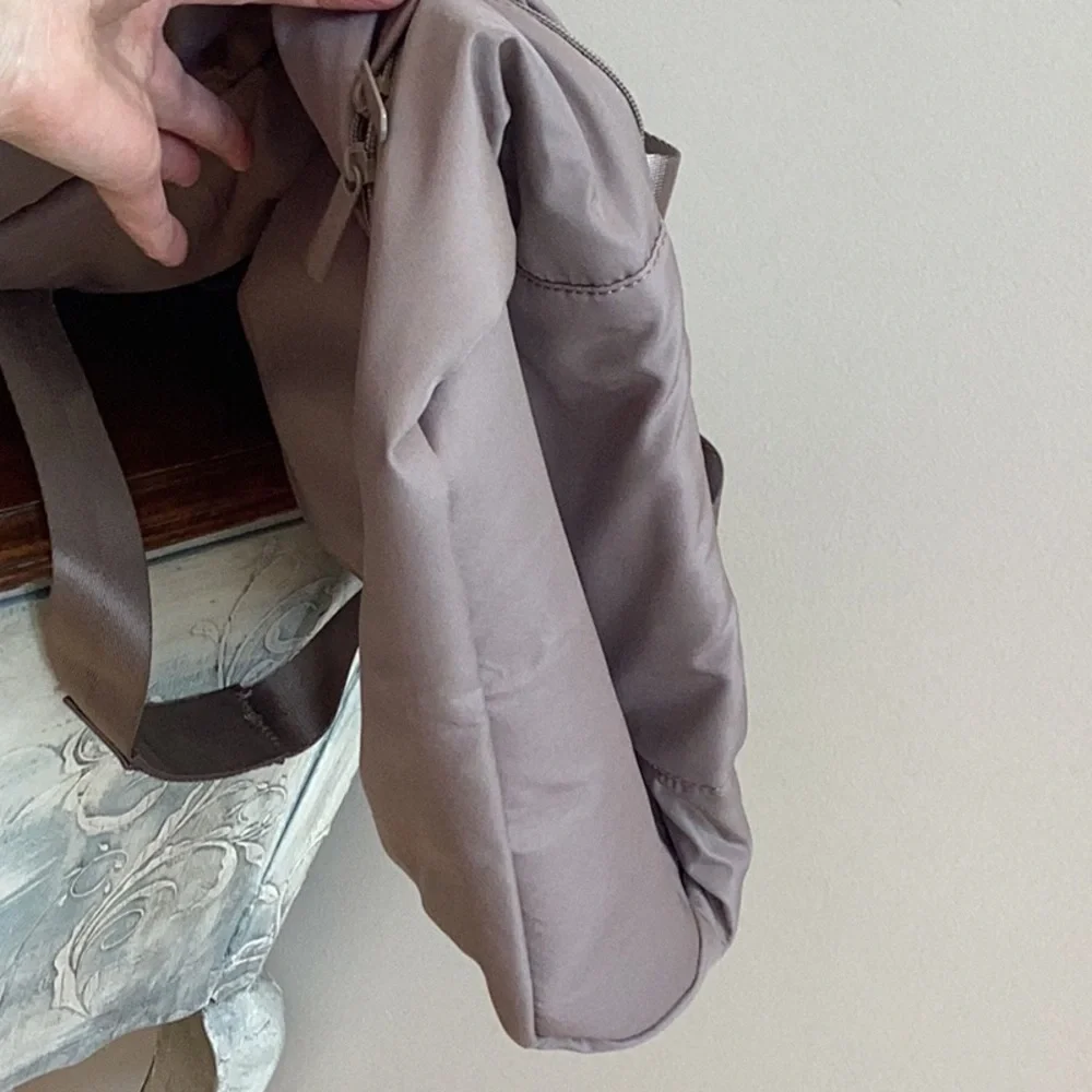 Beyond Yoga Tan Backpack Versatile and Stylish